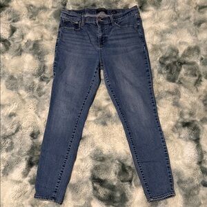 Lucky Brand Women's Skinny Jeans in Deep Blue